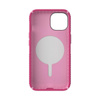 Speck Presidio2 Grip MagSafe - Coque antidérapante pour iPhone 14 / iPhone 13 (Digitalpink / Blossompink / White)