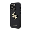Guess 4G Strass fém logó - iPhone 15 Pro Max tok (ezüst)