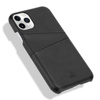 Crong Neat Cover - Étui pour iPhone 11 Pro Max avec poches (noir)