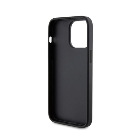 Guess 4G Metal Gold Logo - pouzdro pro iPhone 15 Pro Max (šedé)