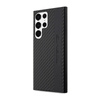 AMG Carbon Stripe & Embossed - Samsung Galaxy S23 Ultra Case (black)