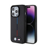 BMW Quilted Tricolor MagSafe - iPhone 15 Pro Max Case (noir)