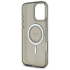 Guess IML Rhinestones MagSafe - Coque iPhone 16 Pro Max (noir)
