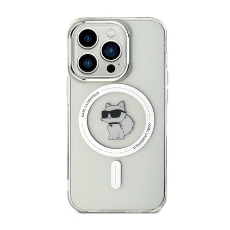 Karl Lagerfeld IML Choupette MagSafe - Hülle für iPhone 13 Pro (Transparent)