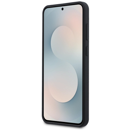 Karl Lagerfeld Silikon Karl & Choupette Heads MagSafe – Hülle Samsung Galaxy S25 FE (schwarz)