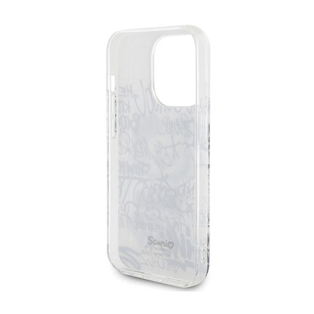 Hello Kitty IML Kitty On Bricks Graffiti - Case iPhone 13 Pro (white)