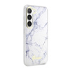 Guess Marble Collection - Case for Samsung Galaxy S23+ (White)
