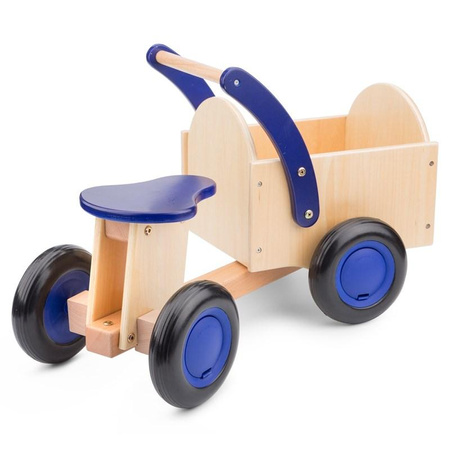 Neu Classic Toys - Holzfracht Laufrad blau