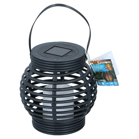 Grundig - solar lamp with candle flame effect