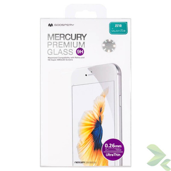 Quecksilber Premium Glas - 9H gehärtetes Schutzglas Samsung Galaxy J5 (2016)