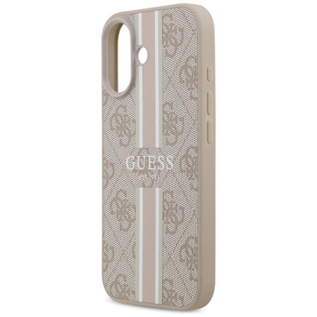 Guess 4G Printed Stripes MagSafe - Hülle iPhone 17 (rosa)