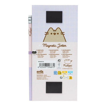 Pusheen - Notepad with fridge magnet + pencil from Moments collection