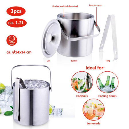 Alpina - Seau à glace / glacière 1,2 l