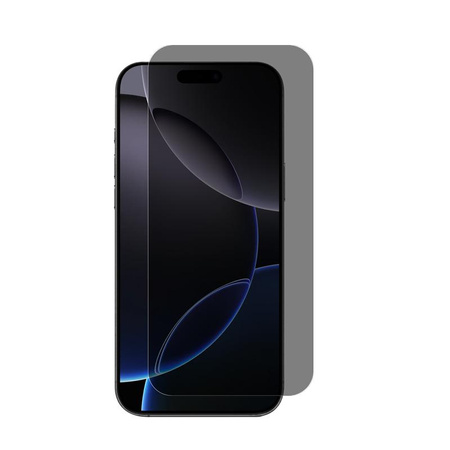 Crong Privacy 3D Armour Glass - Hartowane szkło prywatyzujące iPhone 17 / iPhone 17 Pro / iPhone 16 Pro