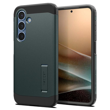 Spigen Tough Armor MagSafe - tok Samsung Galaxy S25+ (Abyss zöld)
