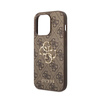 Guess 4G Big Metal Logo - Coque iPhone 15 Pro Max (marron)