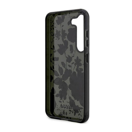 Guess Flower Collection - Hülle für Samsung Galaxy S23 (Khaki)