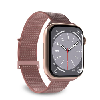 PURO Nylon Sport - Armband für Apple Watch 38/40/41/42 mm (Pink)