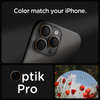 Spigen Optik Pro GLAS.TR EZ Fit Camera Protector 2-Pack - ochranné sklo objektivu pro iPhone 16 Pro / 16 Pro Max (2 ks) (Desert Titanium)