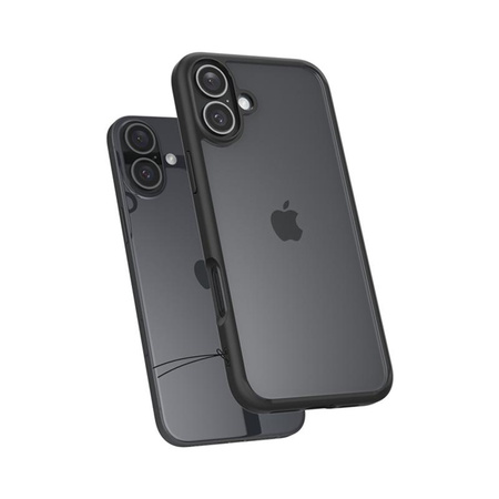 Spigen Ultra Hybrid - Hülle für iPhone 16 (Matte Black)