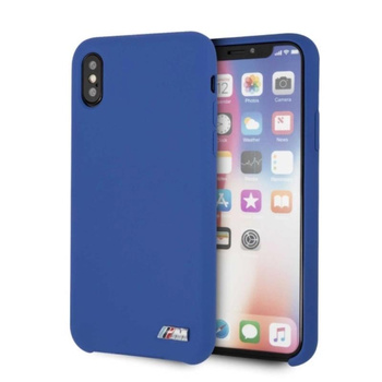 BMW Silicone M Collection - Coque pour iPhone X / Xs (bleu)