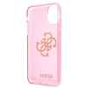 Guess Glitter 4G Big Logo - Etui iPhone 11 (różowy)
