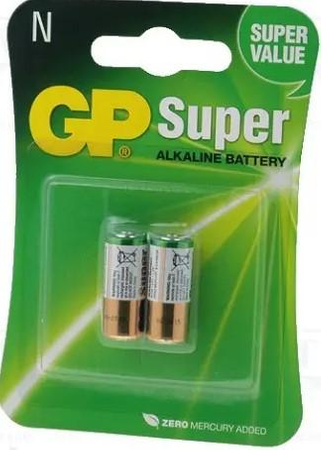 GP Super Alkaline Batterie - LR1 Alkaline Batterie, 1,5 V (2 Stck.).)