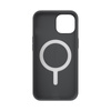 Speck CandyShell Pro + MagSafe - Coque pour iPhone 14 / iPhone 13 avec revêtement MICROBAN (Noir / Gris ardoise)