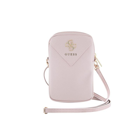 Guess Zip Triangle 4G - Handytasche (rosa)