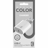 Cellularline Stylecolor Ladegerät - USB-C Power Delivery 20W Netzladegerät (weiß)