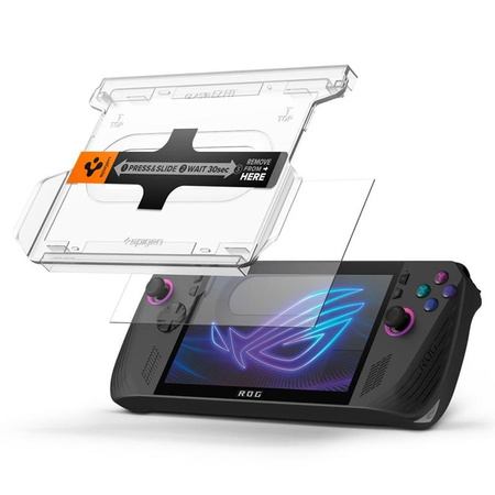 Spigen GLAS.TR EZ FIT 2-Pack – Gehärtetes Glas für ASUS ROG Ally X (2 Stk.)