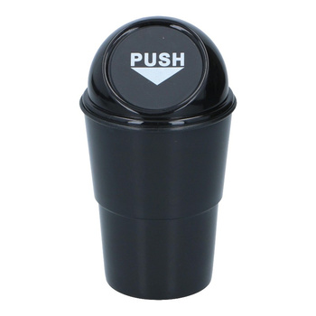Dunlop - Car Trash Bin 400 ml 10x17 cm (Black)