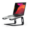 Crong AluBench - Support pour ordinateur portable en aluminium (noir)