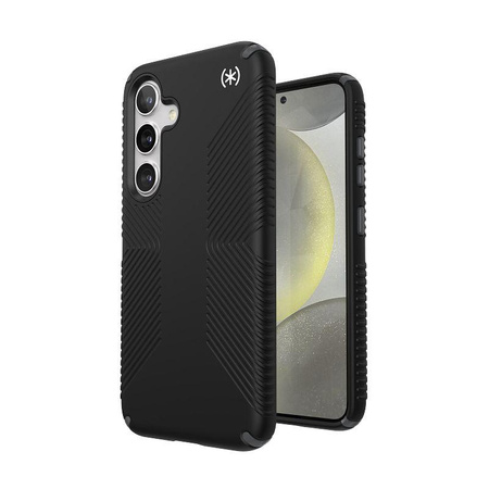 Speck Presidio2 Grip - Samsung Galaxy S24 Gehäuse (Schwarz/Schiefergrau/Weiß)