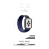 PURO Nylon - Strap for Apple Watch 42/44/45 mm (Navy/Black)