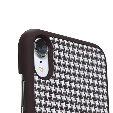 Nordic Elements Saeson Idun - Anyag tok iPhone XR készülékhez (sötétbarna minta 2)