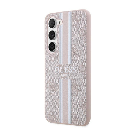 Guess 4G Printed Stripe - Samsung Galaxy S23 Case (pink)