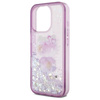 Hello Kitty Liquid Glitter 50TH Anniversary Party - Coque iPhone 16 Pro Max (violet)