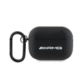 Étui AMG Leather Big Logo - AirPods Pro 2 (noir)