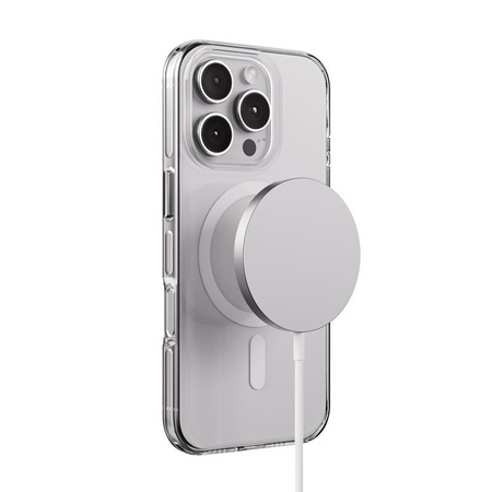 Crong Clear MAG Pro do iPhone 16 Pro – smukłe etui z przejrzystego polikarbonu i systemem MagSafe