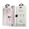 Karl Lagerfeld Karl’s Head Glitter - Case for iPhone 13 Pro Max (Pink)