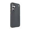 Speck Presidio2 Grip - Samsung Galaxy S24 Case (Charcoal Grey / Cool Bronze)