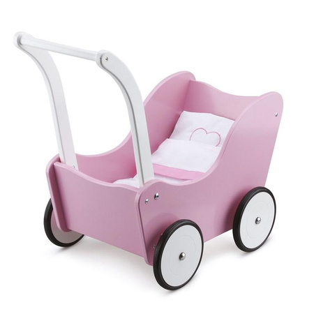 New Classic Toys - Rosa Puppenwagen