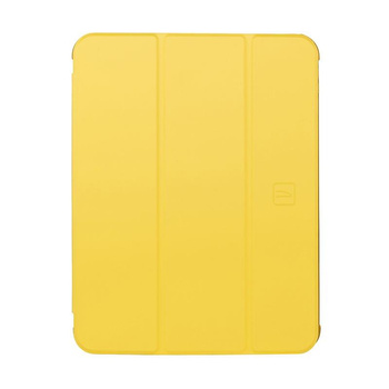 Tucano Satin Case - Etui pour iPad 10.9" (2022) avec aimant et support pour Apple Pencil (jaune)