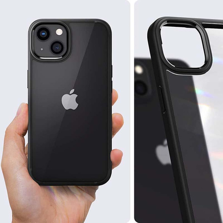 Spigen Ultra Hybrid - Hülle für iPhone 13 (Schwarz)