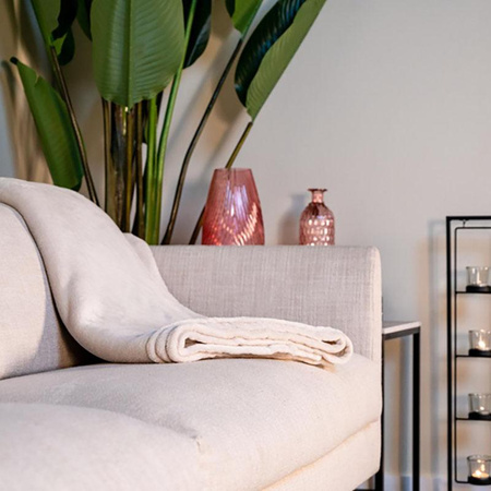 Flanelová deka 200x150cm (bílá)