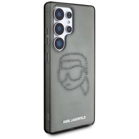 Karl Lagerfeld Rhinestones Karl Head Logo - Samsung Galaxy S25 Ultra Case (black)