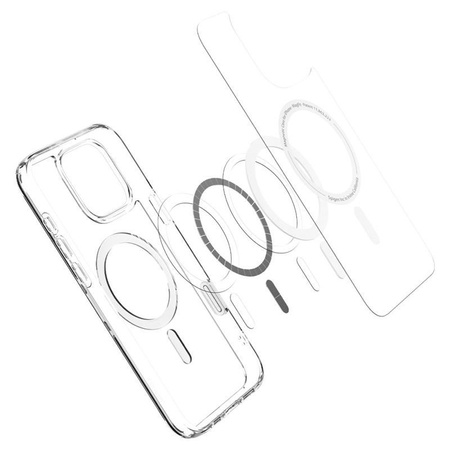 Spigen Ultra Hybrid T MagSafe - pouzdro pro iPhone 16 Pro Max (bílé)