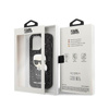 Karl Lagerfeld Glitter Flakes Ikonik - iPhone 14 Pro Case (black)