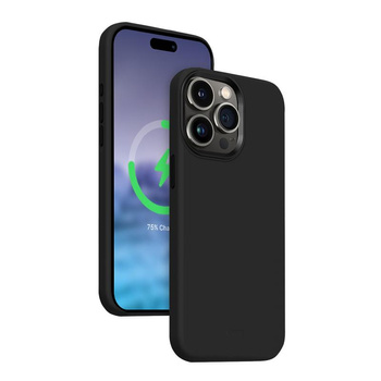Crong Color Cover LUX Magnetic - iPhone 15 Pro MagSafe Case (noir)